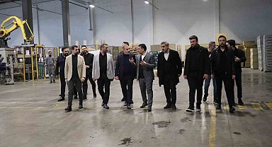 Başkan Alan, OSB'de yatırımcılarla bir araya geldi