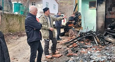 Başkan Altıkulaç, evleri yanan ailelere 'geçmiş olsun' ziyaretinde bulundu