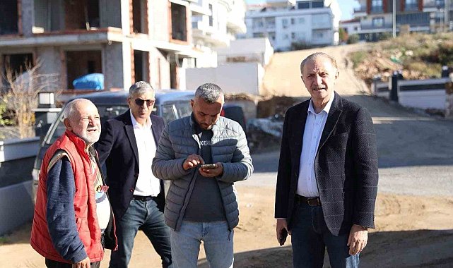 Başkan Atabay çalışmaları yerinde denetledi