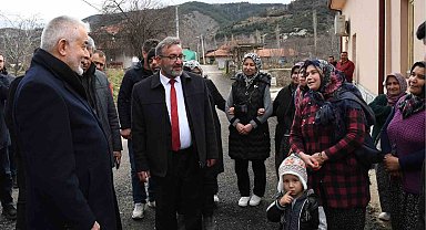 Başkan Başdeğirmen, Minasın Küme Evlerin kanalizasyon ve doğalgaz problemini çözdü