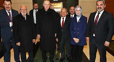 Başkan Büyükkılıç, Cumhurbaşkanı Erdoğan ile görüştü