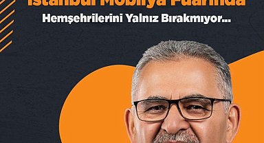 Başkan Büyükkılıç, İstanbul Mobilya fuarı'na katılacak