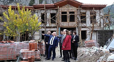 Başkan Gümüş: 'Kültürel mirasımıza sahip çıkıyoruz'