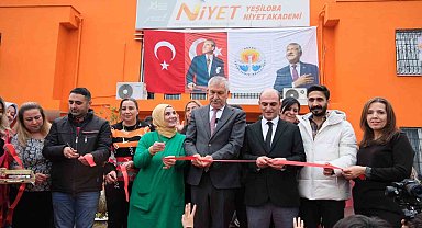 Başkan Karalar, 9. NİYET Akademi'nin açılışını Yeşiloba'da yaptı