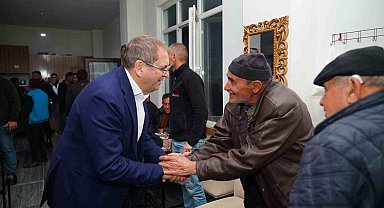 Başkan Mesut Ergin Kırsal Mahallelerde