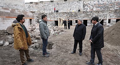 Başkan Palancıoğlu, "Geçmişin izi kültür varlıklarımıza sahip çıkıyoruz"