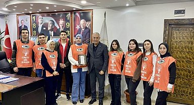 Başkan Yaman üniversite öğrencileriyle bir araya geldi