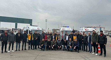Batman'da ambulans sürüş güvenliği eğitimi verildi