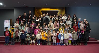 Bayburt'ta çocuklar sinemayla tanıştı