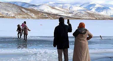 Bayburt'ta dondurucu soğuklar etkili oluyor