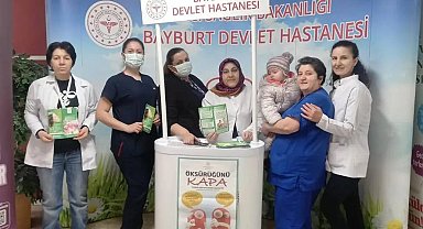 Bayburt'ta kadınlara serviks kanseri hakkında bilgiler verildi