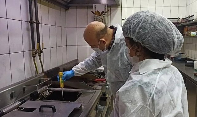 Bayburt'taki işletmelerde kızartma yağı denetimi
