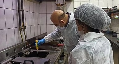 Bayburt'taki işletmelerde kızartma yağı denetimi