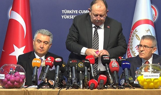 Belediye başkan adayları ve siyasi partilerin oy pusulalarındaki yerleri belli oldu