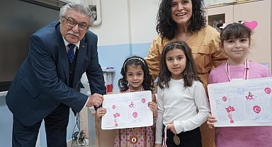 Belediye Başkanı Kaya, öğrencilerin karne sevincini paylaştı