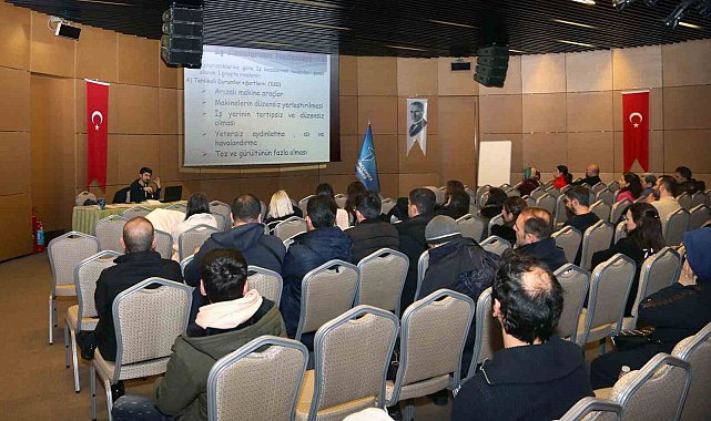 Belediye personeline iş sağlığı ve güvenliği eğitimi