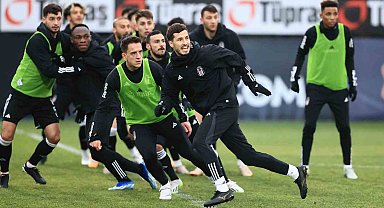 Beşiktaş, Karagümrük maçı hazırlıklarını sürdürdü