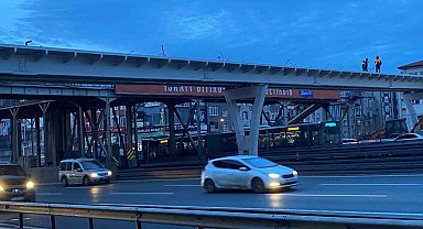 Beşyol metrobüs durağı yenileme çalışması mart ortasına kadar devam edecek