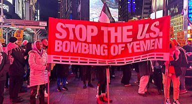 Beyaz Saray ve New York'ta "Yemen" protestosu
