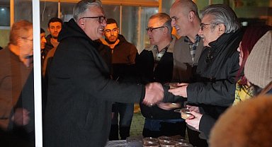 Bilecik'te camilerde helva ikramı yapıldı
