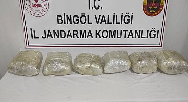 Bingöl'de uyuşturucu operasyonu: 2 gözaltı