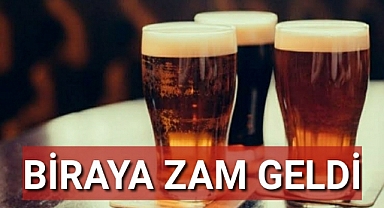 Biraya büyük zam geldi