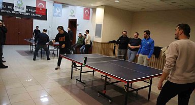 Birimler arası masa tenisi turnuvası kıyasıya mücadele ile sürüyor