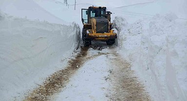 Bitlis'te kapalı olan tek köy yolu da ulaşıma açıldı