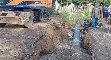 Bodrum Gündoğan'daki alt yapı sorunları çözülüyor