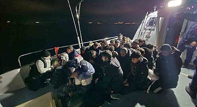 Bodrum'da 27 düzensiz göçmen kurtarıldı