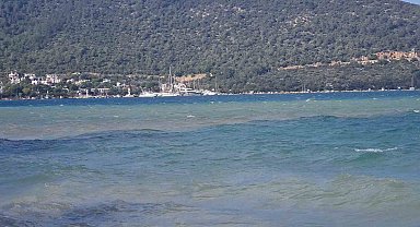 Bodrum'da fırtına etkili oldu