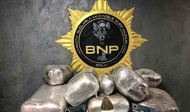 Bolu'da 2023'te 460 kilo uyuşturucu ele geçirildi