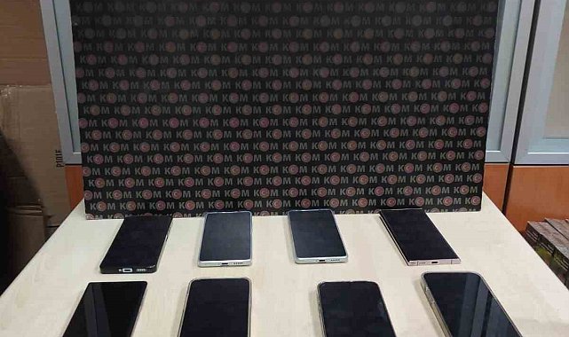 Bolu'da 360 bin lira değerinde kaçak telefon ele geçirildi