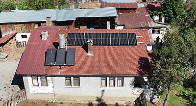 Bolu'da orman köylüleri artık elektrik faturası ödemiyor