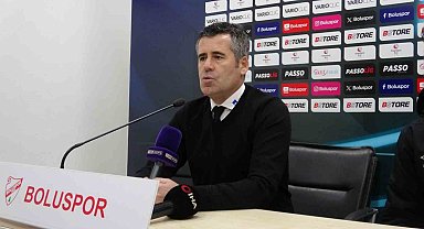 Boluspor-Bandırmaspor maçının ardından