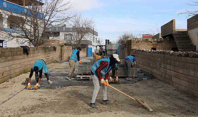 Bozova'da üst yapı çalışmaları devam ediyor
