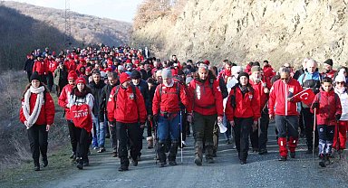 Bozüyük'te Metristepe Zaferi ve Şehitleri Anma Yürüyüşü'nün 16'ncısı yapıldı