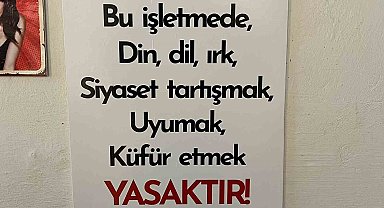 Bu çay ocağında siyaset, tartışmak ve uyumak yasak
