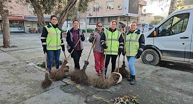 Buharkent'in temizliği kadınlara emanet