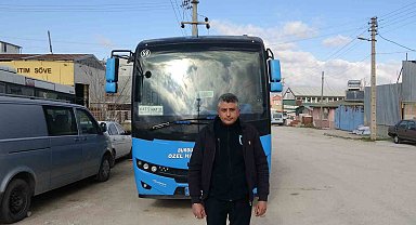 Burdur'da halk otobüsünde oyuncak tabancayla tehdit karakolluk etti