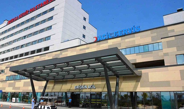 Bursa'da kamu hastaneleri 2023'te 15 milyon muayene hizmeti verdi