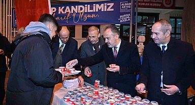 Bursa'da mübarek 3 aylara coşkulu karşılama