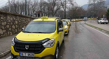 Bursa'da taksi ücretlerine zam