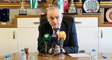 Bursaspor Başkanı Recep Günay: "120 milyon TL faiz ödüyoruz"
