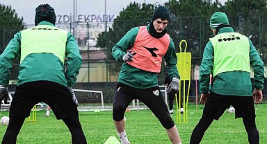 Bursaspor taktik idman yaptı
