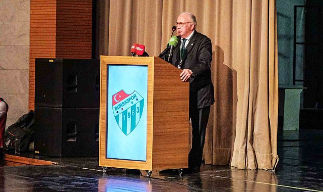 Bursaspor'un yeni başkanı Sinan Bür oldu