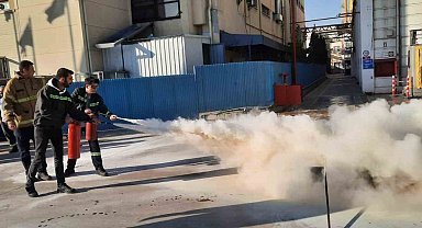 Büyükşehir itfaiyesinden acil durum eğitimi