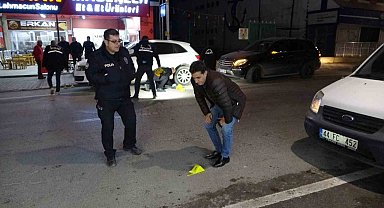 Cadde ortasında kurşun yağmuruna tutuldu