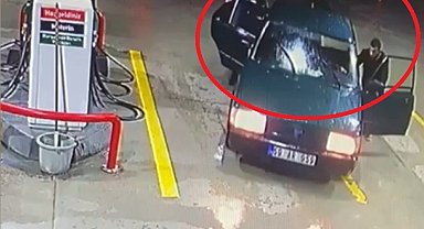 Çaldıkları Tofaş otomobilin yakıtı bitince benzin istasyonunda kıskıvrak yakalandılar