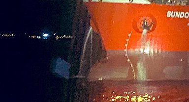 Çanakkale Boğazı'ndan geçen boş tanker makine arızası yaptı